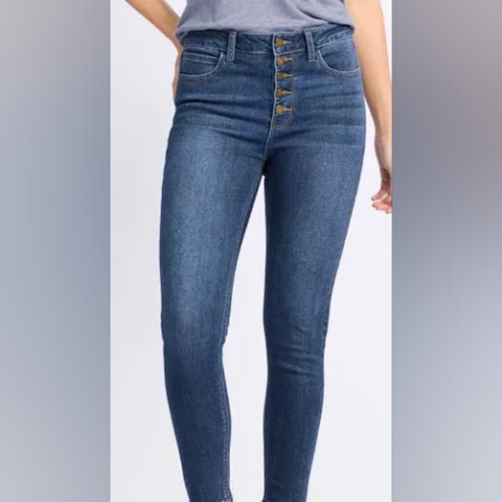 Just USA High Rise Stretchy Indigo Jeans Sz 28 Or 8 In Womens New With Tags